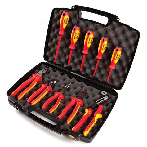 Knipex 1,000V Insulated 10 Pc Tool Set - Tools - Tool Sets - Electricians Tool Sets ...