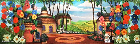 Wizard of Oz Theatrical Backdrop Rentals by Kenmark Scenic Backdrops ...