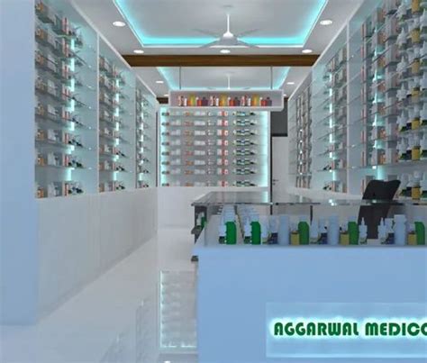 Medical Shop Interior Designing Services at Rs 100/square feet in Ghaziabad | ID: 21061206648