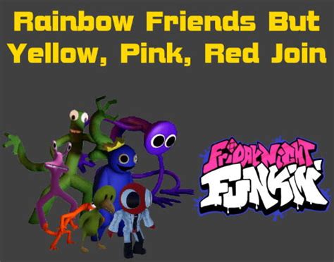 Friday Night Funkin: Friends to Your End but Rainbow Friends vs Impostor Mod - Unblocked Game