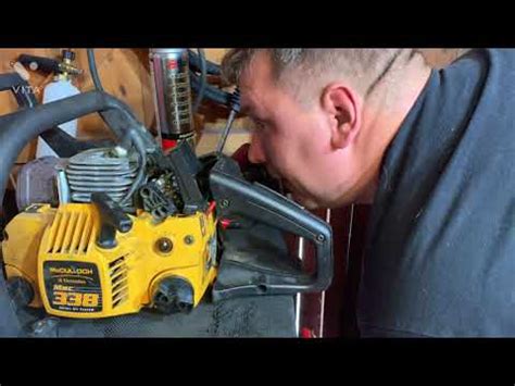 Will it Run mcculloch, chainsaw diagnose and repair - YouTube