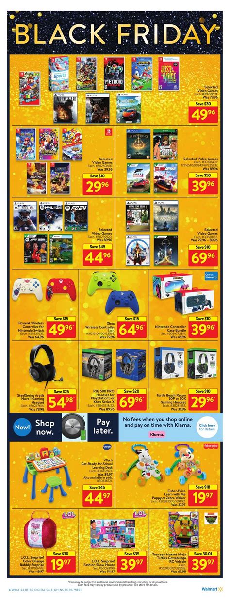 Walmart Flyer (ON) Black Friday November 22 - 29 2023