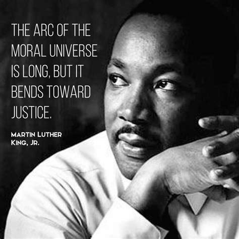 Mlk Quote About The Arc Of Justice - Dena Morena