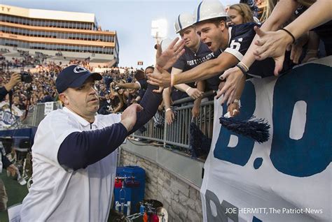 Penn State coach Bill O'Brien says "people really, really enjoy being ...