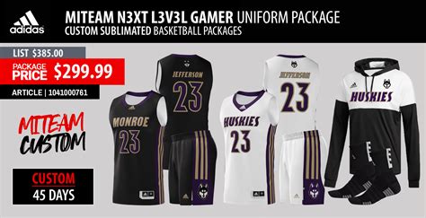 Basketball Team Uniform Packages | Custom Jerseys & Uniforms | Create ...