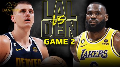 Los Angeles Lakers vs Denver Nuggets Game 2 Full Highlights | 2023 WCF ...