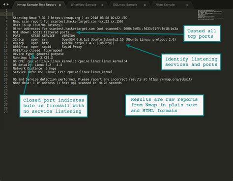 Online Port Scanner Powered by Nmap | HackerTarget.com