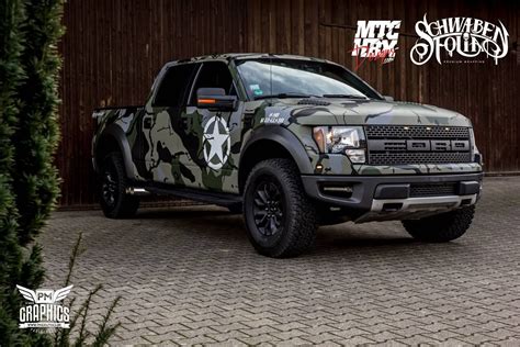 FORD F150 RAPTOR Combat camo | Raptor, How to paint camo, Army truck