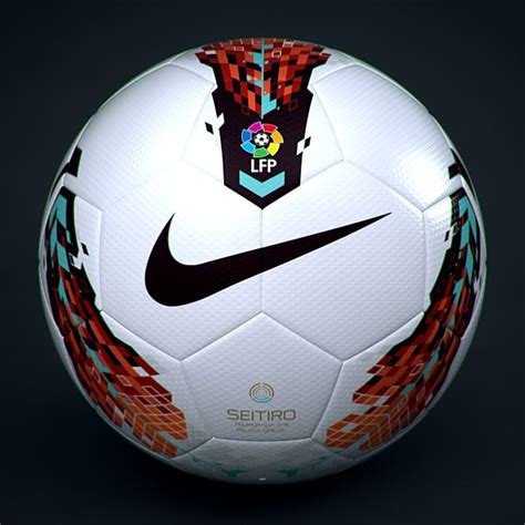 2011 2012 Spanish La Liga Match Ball 3D Model .max .obj .3ds .fbx .c4d ...