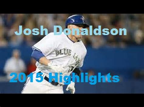 Josh Donaldson 2015 Highlights - YouTube