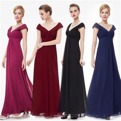 [Clearance Sale] Elegant Evening Dresses Ever Pretty EP08457 V Neck Sleeveless A Line Long ...