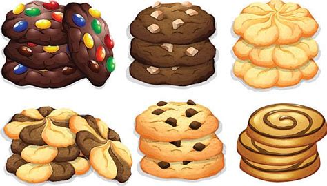 Background Of The Sugar Cookies Clip Art, Vector Images ... | Cookie clipart, Cute food art, Food