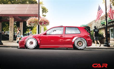 Modified VW Golf Mk4 R32 With Twin Turbo VR6 Engine | Fast Car