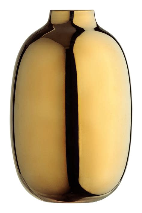 Small Ceramic Vase - Gold-colored/Oval - Home All | H&M CA