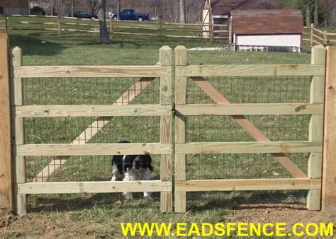 Ohio Fence Company | Eads Fence Co.. Split Rail Gate Options Photo Gallery