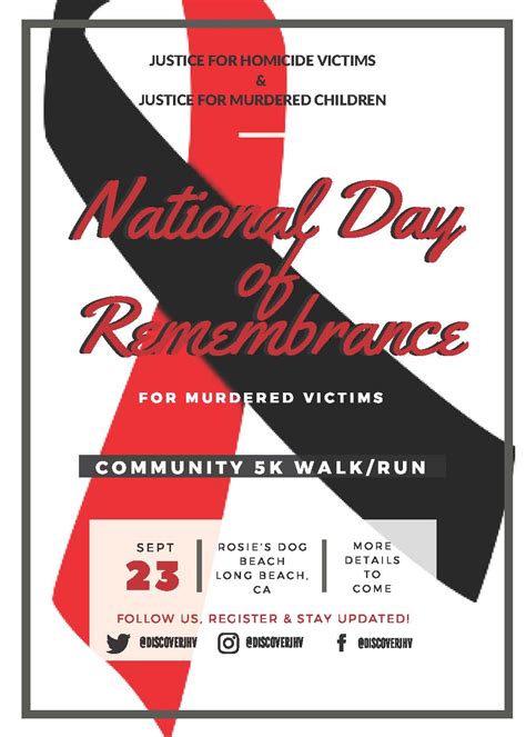 National Day of Remembrance | Justice For Homicide Victims