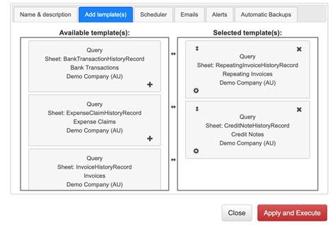 Create Workflow | QuickBooks Data in Google Sheets