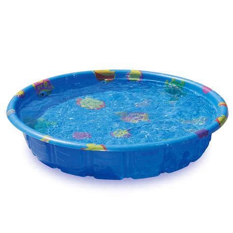 Large molded pool - assorted colors - walmart.com | Plastic swimming pool, Plastic pool, Plastic ...