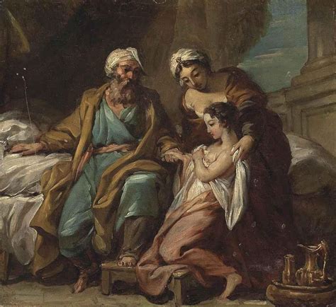 French School, 18th Century | Sarah presenting Hagar to Abraham | MutualArt