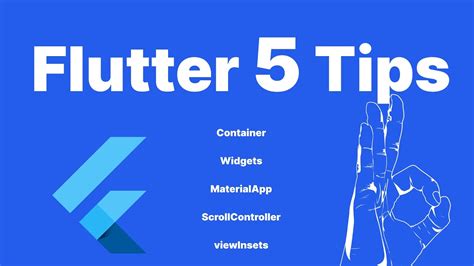 Flutter 5 tips and tricks! - YouTube