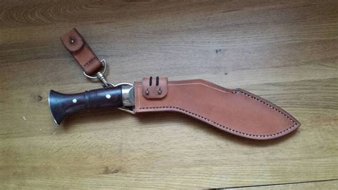 Kukri sheath - Page 2 | Leather sheath, Leather knife sheath, Leather ...