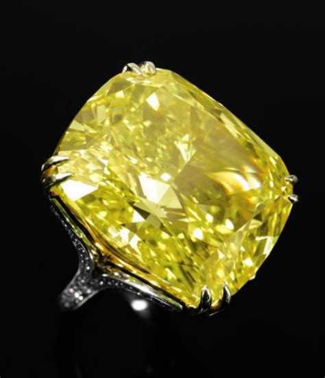 The On, Off and On Again Graff Vivid Yellow Diamond Sells For World Record $16.3M