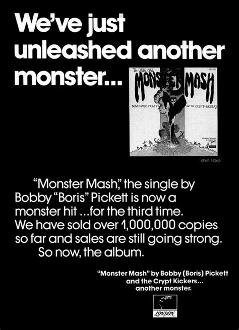 Monster Mash: How the ghoulish Halloween song by Bobby 'Boris' Pickett came to be - and became a ...