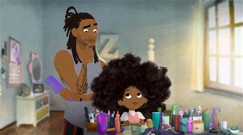 A Father and Daughter Bond Over Hairstyling in ‘Hair Love’ | Animation World Network