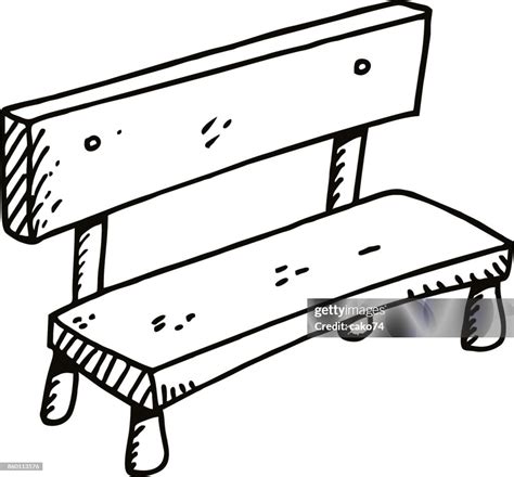 Hand Drawing Park Bench High-Res Vector Graphic - Getty Images