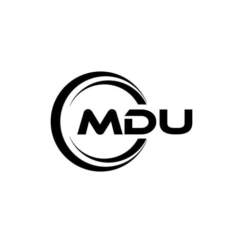 MDU Logo Design, Inspiration for a Unique Identity. Modern Elegance and Creative Design ...