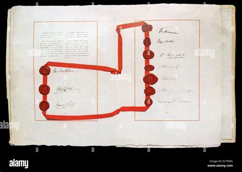 Treaty versailles signatures lloyd george hi-res stock photography and ...