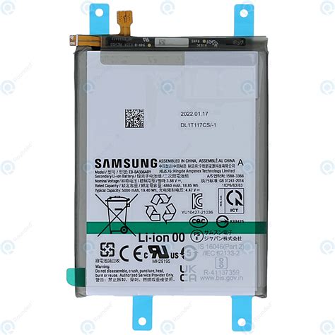 Samsung Galaxy A33 5G (SM-A336B) Battery EB-BA336ABY 5000mAh GH82-28027A