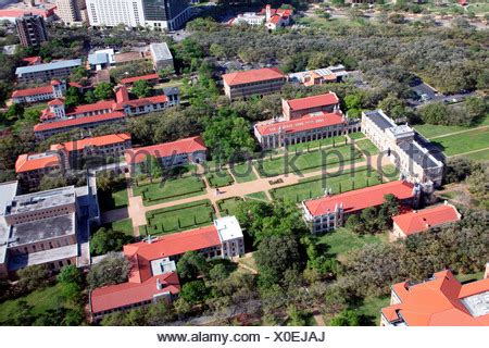 Aerial of the Rice University main campus Stock Photo: 57713454 - Alamy