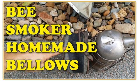 Bee smoker HOMEMADE BELLOWS. Visit us for all the videos at http://www ...