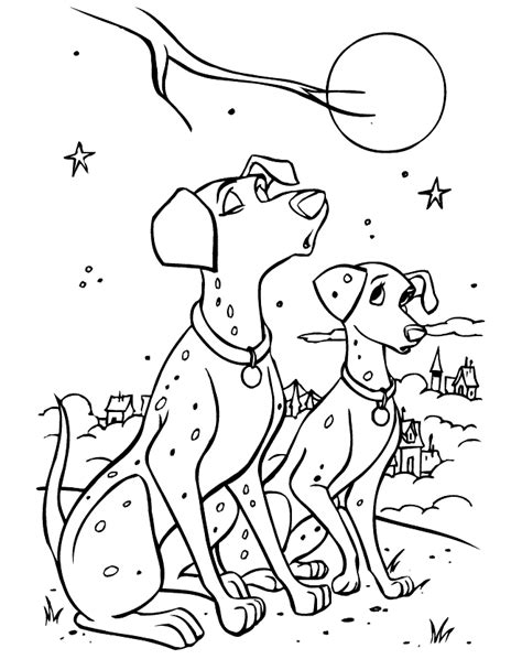 101 dalmatians Coloring Pages - Coloringpages1001.com