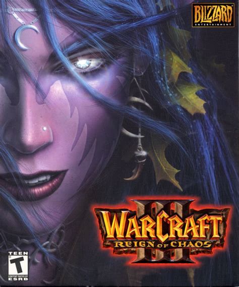 WarCraft III: Reign of Chaos (2002) box cover art - MobyGames