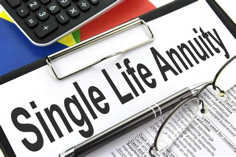 Single Life Annuity - Clipboard image