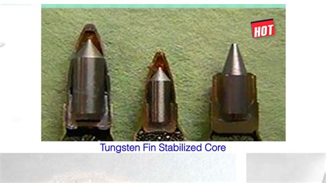 Tungsten Alloy Core for AP Bullets - YouTube