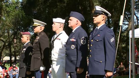 Florida National Cemetery hosts annual Veterans Day ceremony | FOX 13 Tampa Bay