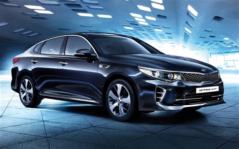 Download wallpapers Kia Optima GT Line S, 4k, 2018 cars, Midnight Black, Kia Optima, new Optima ...