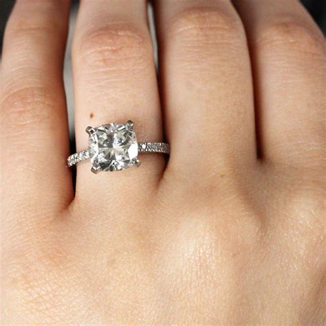 Tiffany & Co. Rings NOVO Square Cushion Diamond Engagement Ring