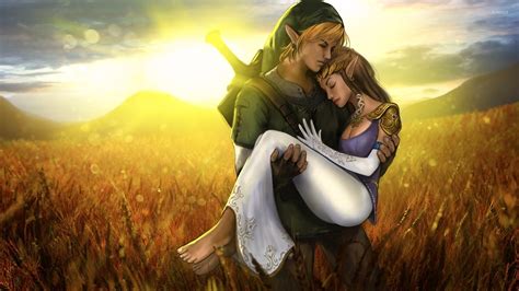 Link and Zelda - The Legend of Zelda wallpaper - Game wallpapers - #20056