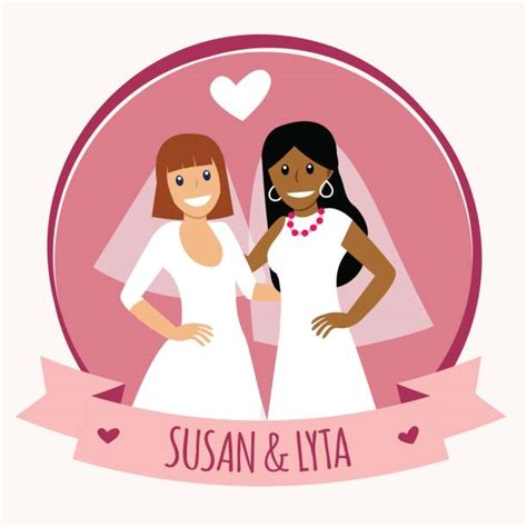 Interracial Lesbian Silhouettes Illustrations, Royalty-Free Vector ...