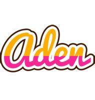 Aden Logo | Name Logo Generator - Smoothie, Summer, Birthday, Kiddo, Colors Style