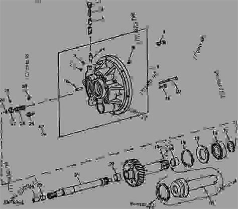 TRANSMISSION AND PTO CLUTCH OPERATING PISTON HOUSING [03B14] - TRACTOR ...