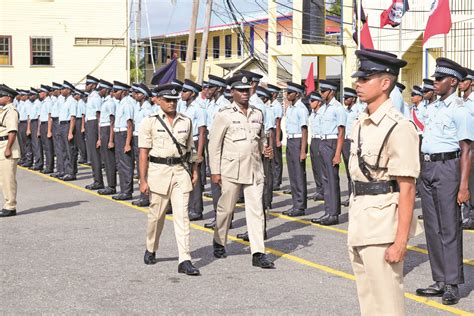 New police recruits urged to display exemplary conduct – Guyana Times ...