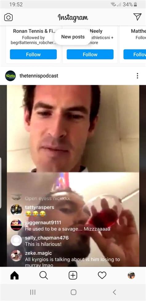 Murray and Kyrgios Instagram live - Love Tennis Blog