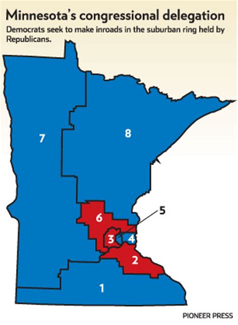 Minnesota Democrats look to reclaim suburban congressional seats – Twin Cities