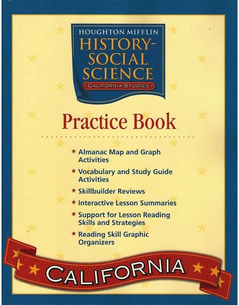 Houghton Mifflin Social Studies California: Practice Book Consumable ...