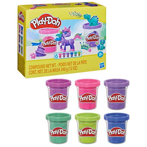 PLAY-DOH SPARKLE COLLECTION 6 PACK – Toyworld NZ